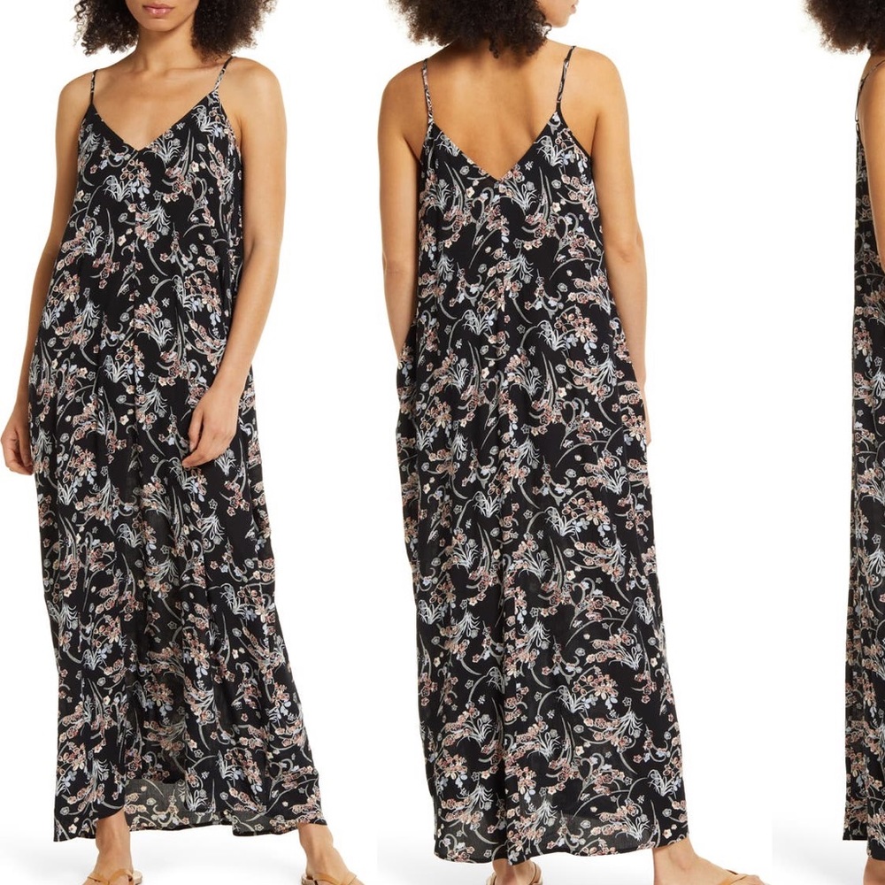 NWOT Treasure & Bond Print Maxi Dress - Picture 2 of 9